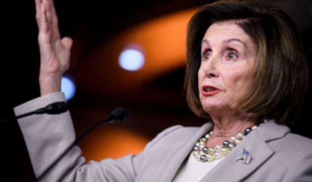 Nancy Pelosi, presidenta de la Cámara de Representantes de EE.UU.