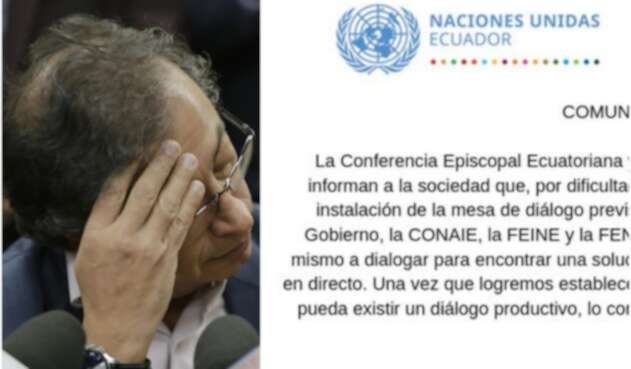 El senador Gustavo Petro y el comunicado de la ONU en Ecuador