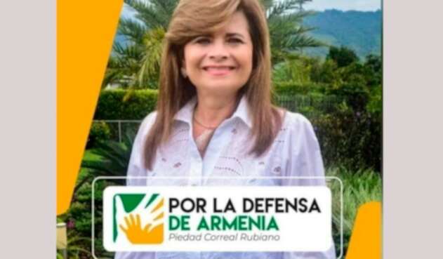 Piedad Correal, candidata a la Alcaldía de Armenia