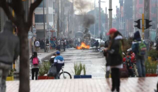 Disturbios en San Andresito de San José