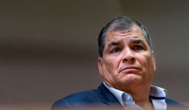 Rafael Correa, expresidente de Ecuador