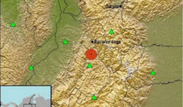 Sismo en Bucaramanga Sismo en Bucaramanga