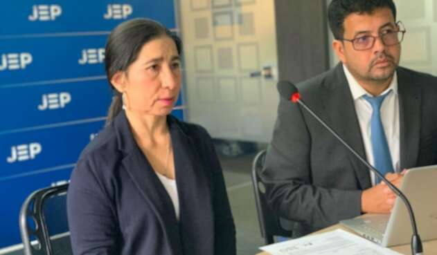 Alias Sonia se presentó en la JEP Alias Sonia se presentó en la JEP