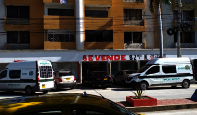 Sucursal banco BBVA Santa Marta Sede de la corporación bancaria