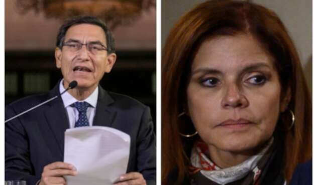 Martín Vizcarra y Mercedes Aráoz Martín Vizcarra y Mercedes Aráoz