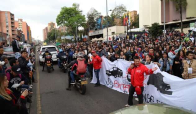 Marcha de estudiantes