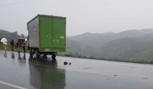 Accidentes de tránsito en Antioquia.