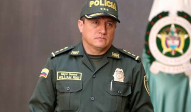 El mayor general William Ernesto Ruiz Garzón, saliente director del Instituto Nacional Penitenciario y Carcelario (Inpec)