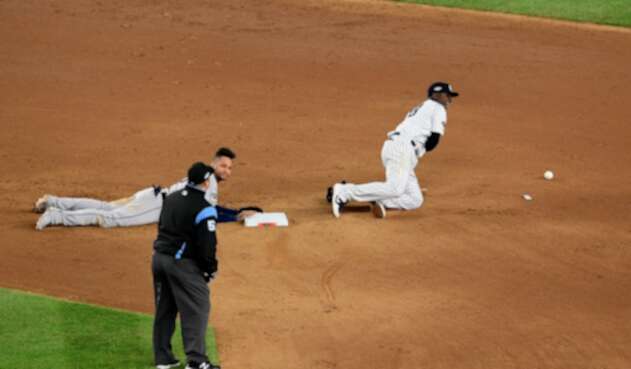 Los Yankees enfrentando a los Astros en Nueva York