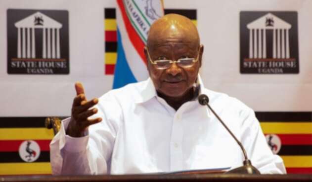 Yoweri Museveni, presidente de Uganda