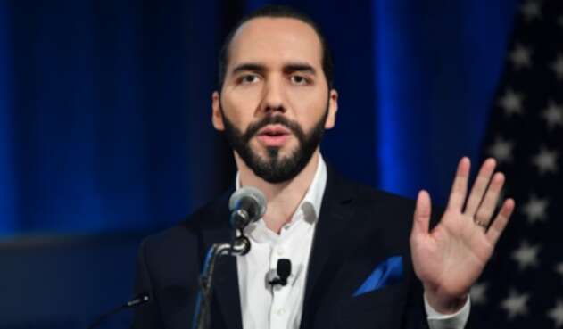 El presidente de El Salvador, Nayib Bukele