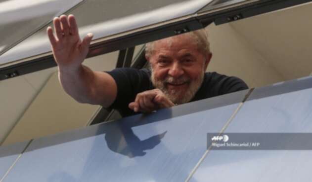 Expresidente izquierdista de Brasil, Luiz Inácio Lula da Silva