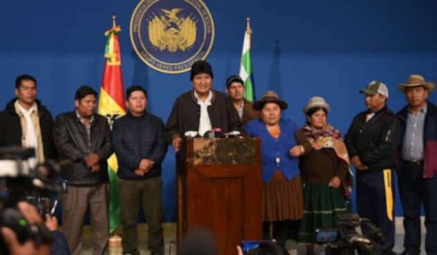 Evo Morales renunció a la presidencia de Bolivia tras 14 años en el poder Evo Morales renunció a la presidencia de Bolivia tras 14 años en el poder