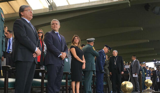 Ceremonia oficial de posesión de Carlos Holmes Trujillo como nuevo Mindefensa