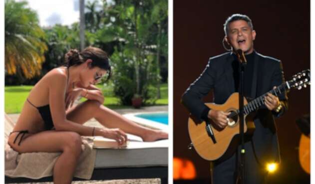 Alejandro Sanz y Rachel Valdés