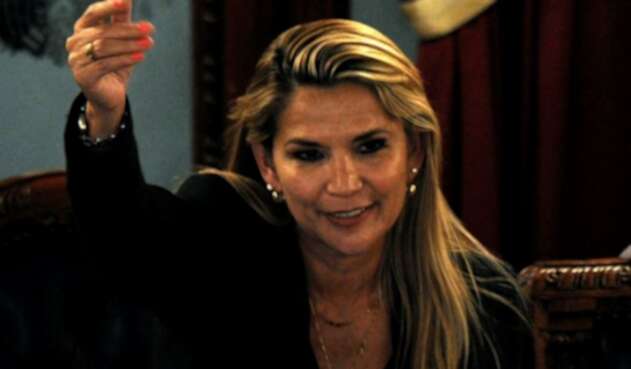 Jeanine Áñez, presidenta interina de Bolivia