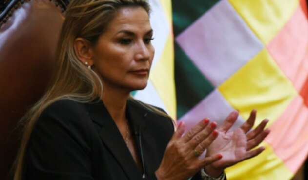 Janine Áñez, presidenta interina de Bolivia