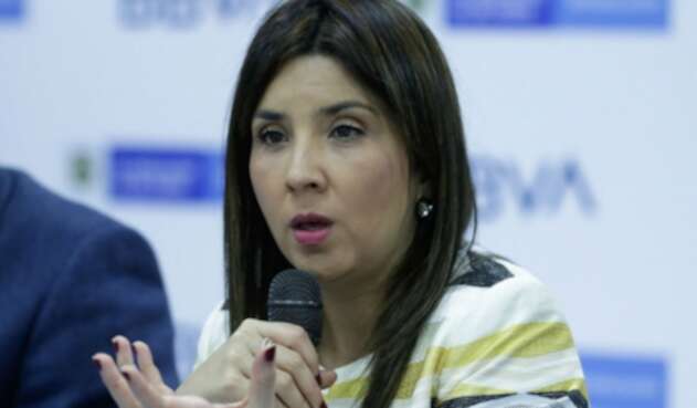 Ministra de Educación, María Victoria Angulo