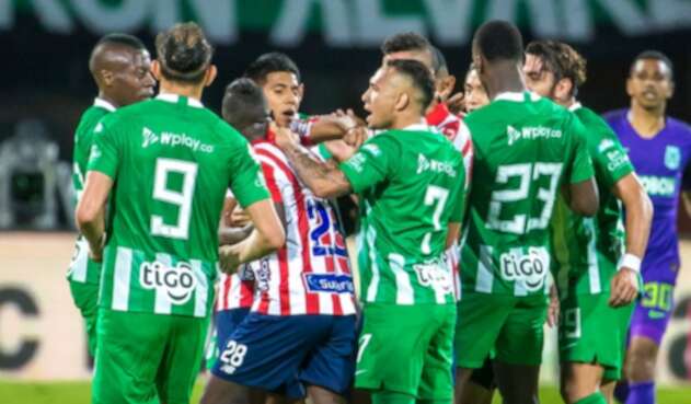 Nacional vs Junior, Liga Águila