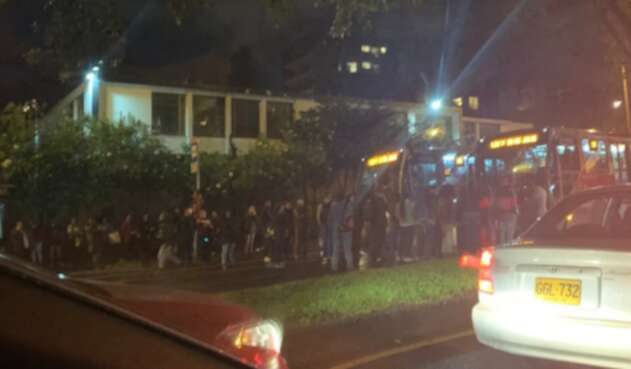 Bloqueos en la Carrera Séptima Bloqueos en la Carrera Séptima