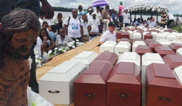 Víctimas de masacre en Bojayá Víctimas de masacre en Bojayá