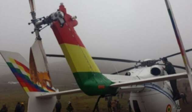 Helicóptero presidencial de Bolivia