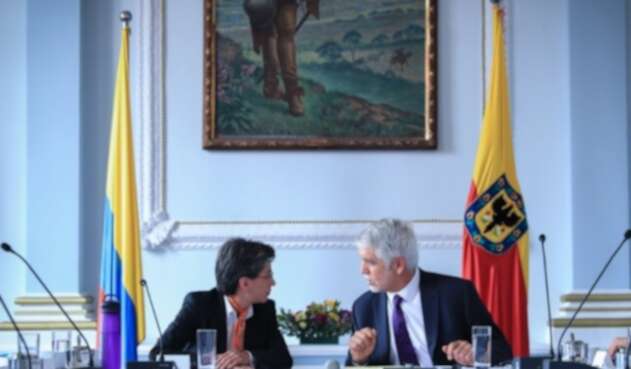 Claudia López y Enrique Peñalosa