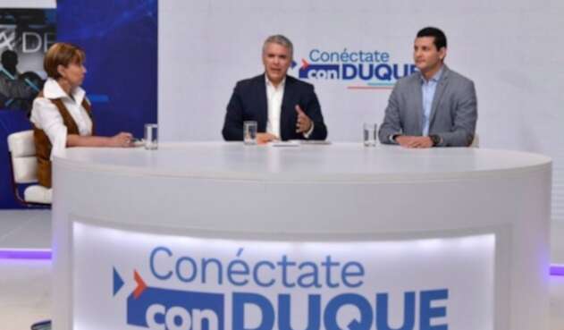 'Conéctese con Duque’ fue emitido por primera vez con información de logros de Gobierno