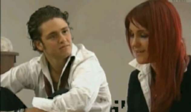 Diego y Roberta en Rebelde