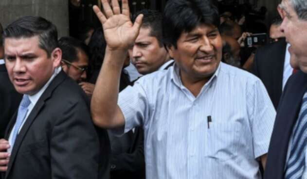 Evo Morales en México