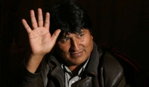 Evo Morales, expresidente de Bolivia.