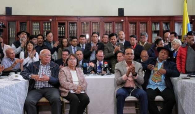 Paro nacional: Comité de paro se reunió con el Congreso