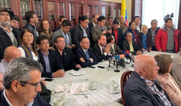 Comité nacional de paro y Congreso de la República