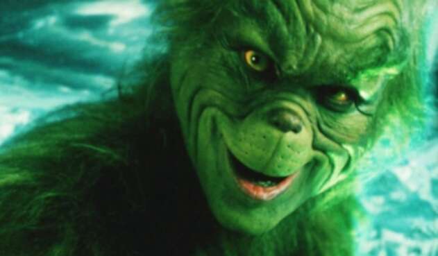 El Grinch, icónico personaje de Navidad.