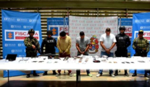 Capturan a 4 cabecillas de red internacional de narcotráfico.