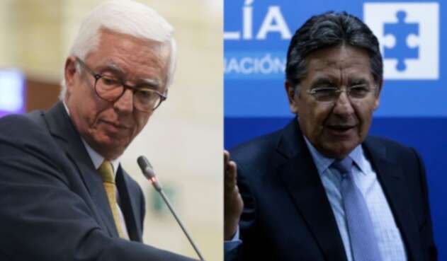 Jorge Robledo y Néstor Humberto Martínez