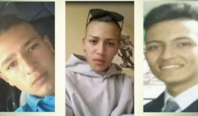 Brayan Andrés Montaña Pulido, Juan Esteban Moreno Pachón y Henry Mauricio Castillo Soche (16 años)