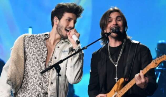 Juanes y Sebastián Yatra en los Grammy