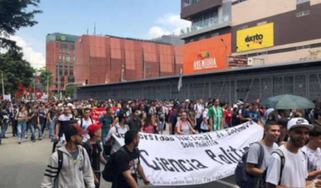 Marchas en Medellín