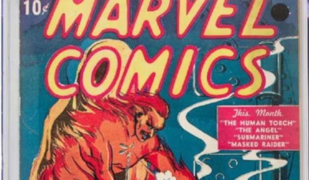 Subastan comic de Marvel