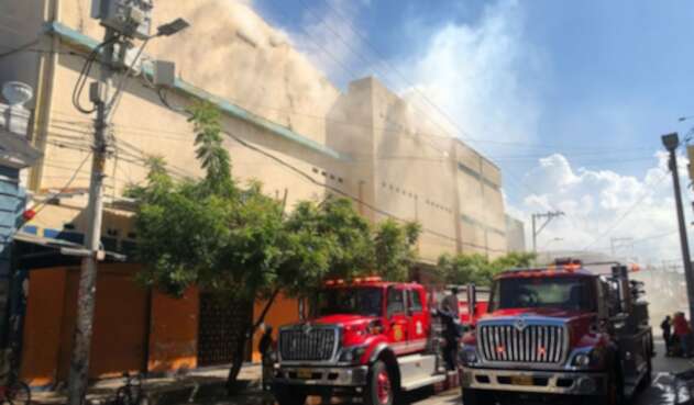 Incendio en Barranquilla Incendio en Barranquilla
