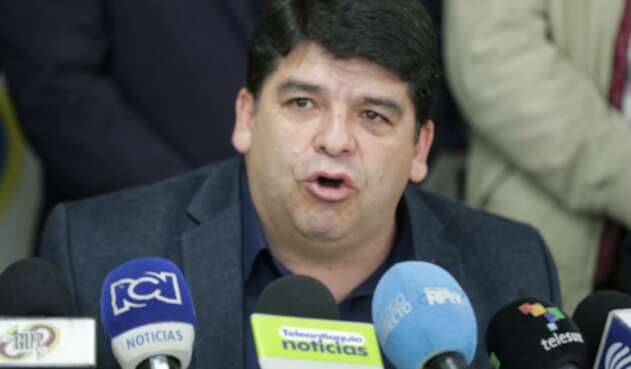 Nelson Alarcón, presidente de Fecode