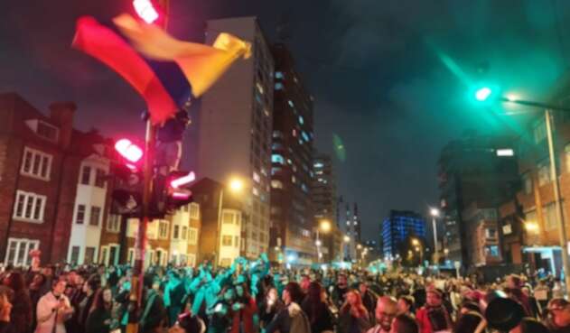 Manifestaciones en el parque de los hippies en Bogotá, noviembre 23 de 2019. Manifestaciones en el parque de los hippies en Bogotá, noviembre 23 de 2019.