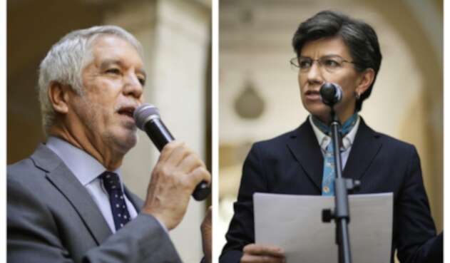 Enrique Peñalosa y Claudia López