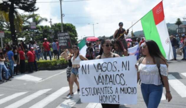 Protestas en la Universidad del Tolima Protestas en la Universidad del Tolima