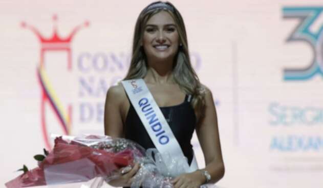 María Fernanda Aristizabal, señorita Quindío 2019, ganó cuerpo sano