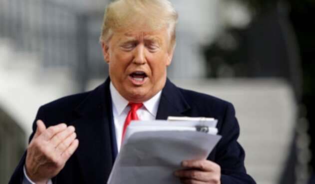 Trump habla sobre las declaraciones de Gordon Sondland
