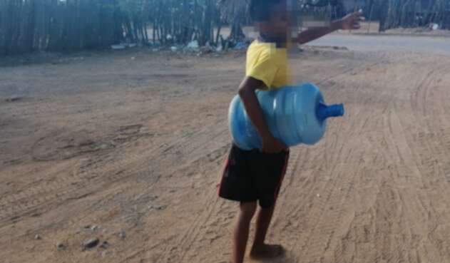 Falta de agua en La Guajira.