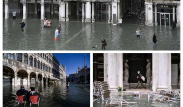 Inundaciones en Venecia