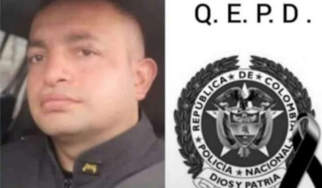 Oficial de la Policía asesinado en Cota, Cundinamarca.